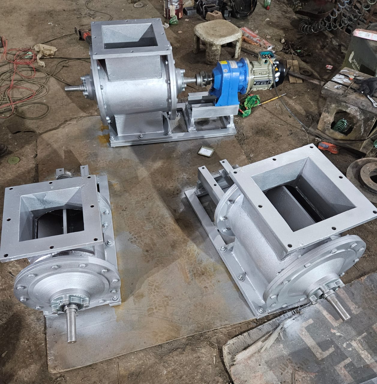 Rotary valve unit